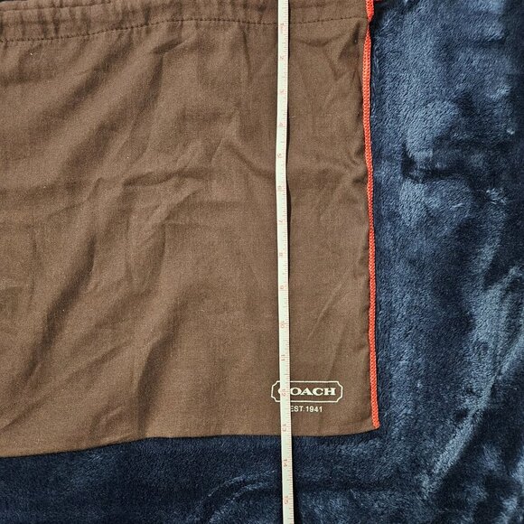 Coach Brown Cotton Dustbag - Picture 4 of 4